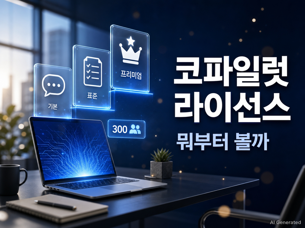 Copilot 라이선스 비교 체크리스트 대표 이미지